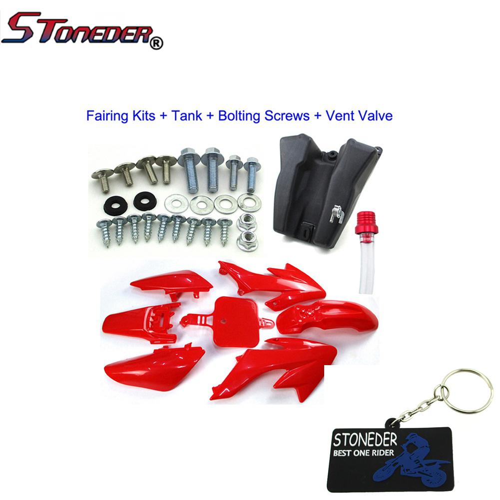 Cheap STONEDER Fender Fairing Kit Mounting Screws Bolts Fuel Tank Vent
