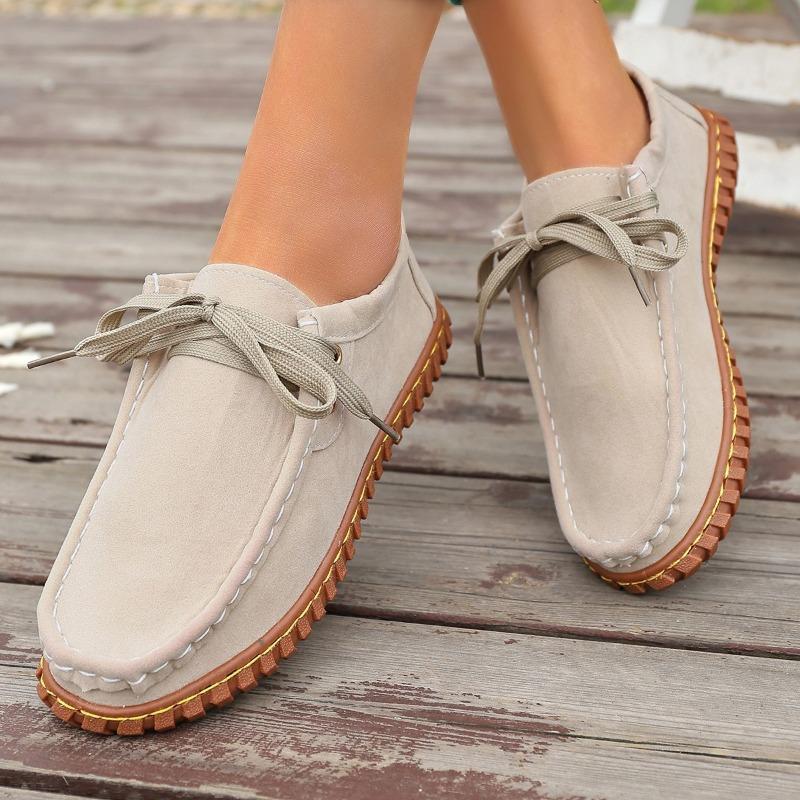 

Fashion Ladies Shoes 2025 Fashion Lace-up Women s Vulcanize Shoes New Round Toe Plus Size Light Best Seller Comfortable Casual Shoes 36