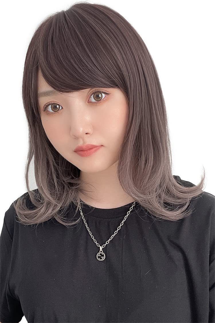 

Парик Средний Полный Парик Кудрявый Парик [Brightlara] Полудлинный Женский hf1578-KN