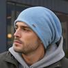 Unisex Slouchy Vinterlue for Menn og Kvinner Stor Omkrets Allsidig Strikket