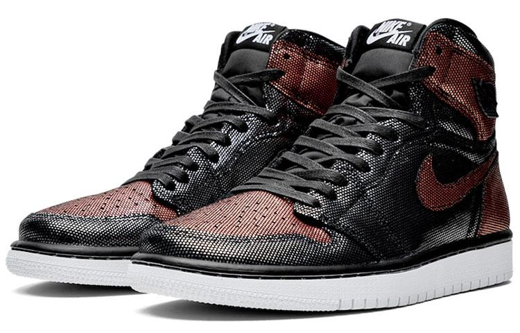 Jordan 1 Retro High Fearless Metallic Rose Gold Women's CU6690-006