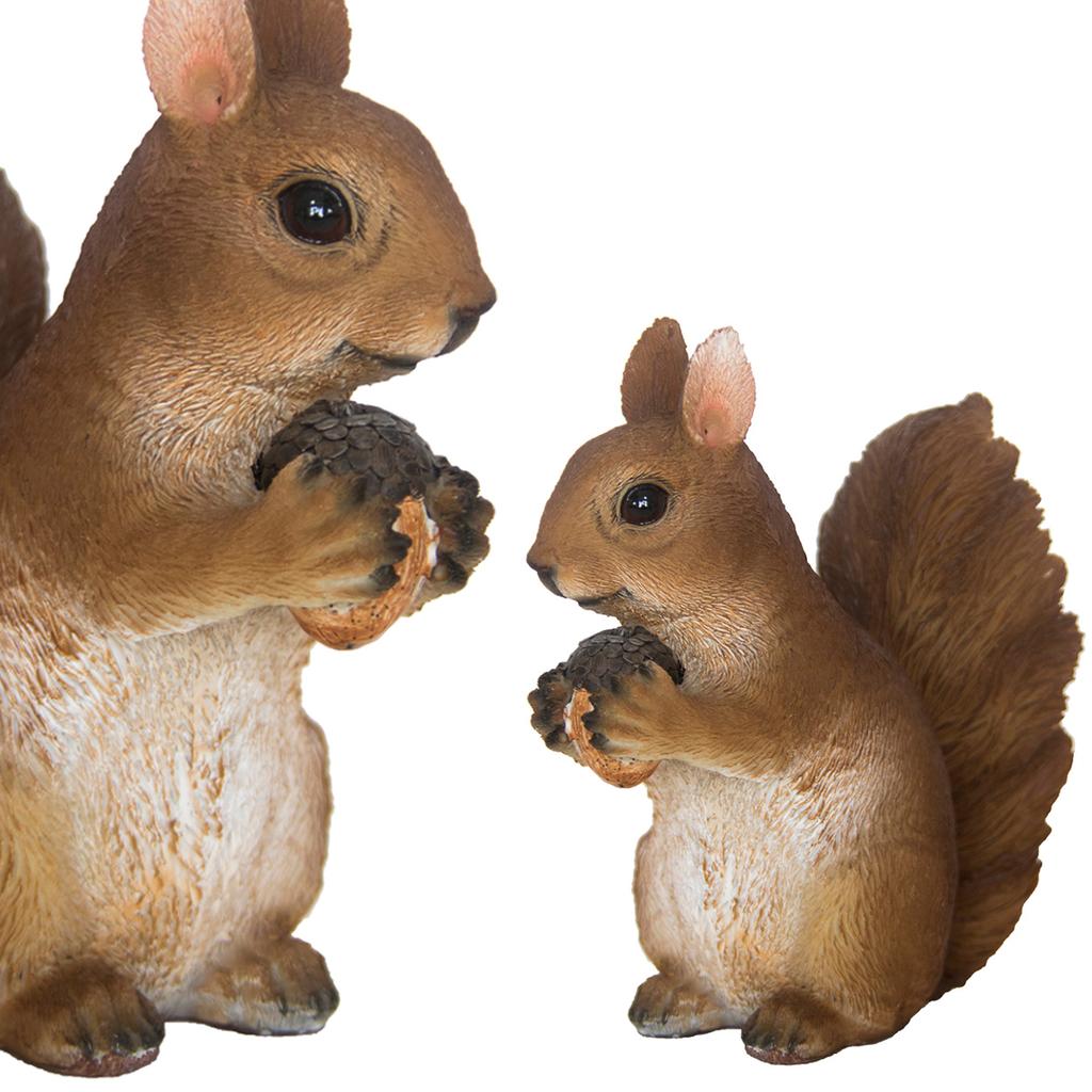 Figurka Wiewiórki Z Szyszką H14,6 Cm