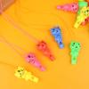 25Pcs Random Style Cute Animal Cat Plastic Whistle Referee Sport Cheerleading Toys And Kids Children Birthday Party Favors Gifts