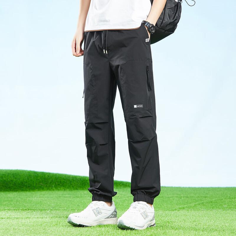 paul frank Men's Loose Fit Jogger Cargo Pants