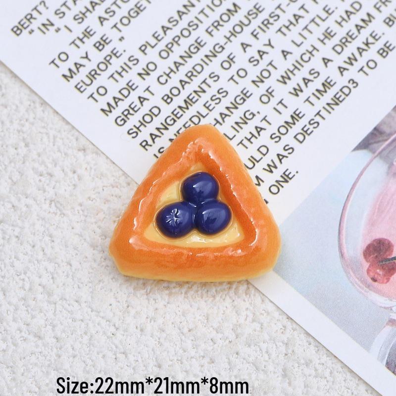 Accesorii din rasina lucrate manual: Catarame pentru pantofi DIY, bijuterii cu teme de desene animate, afine și pizza