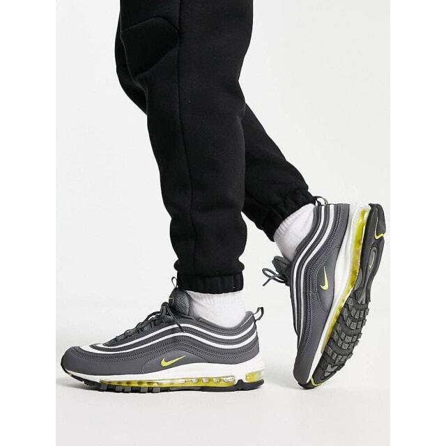 

Кроссовки Nike Air Max 97 серо-стального и белого цветов