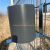 92MF PVC Privacy Barrier Installation Roller For Wire Meshes Fences Weather Resistant Metal Mounting Hook Tool Simplifies Garden