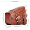 Motorcycle Side Bags Pu Leather Retro Saddlebags Motorcycle Luggage Side Tool Bag for Sportster