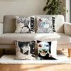 Panchiko DEATHMETAL Pillowcase Casual Style Decoration Suitable for Home Decoration Excluding Pillow Core