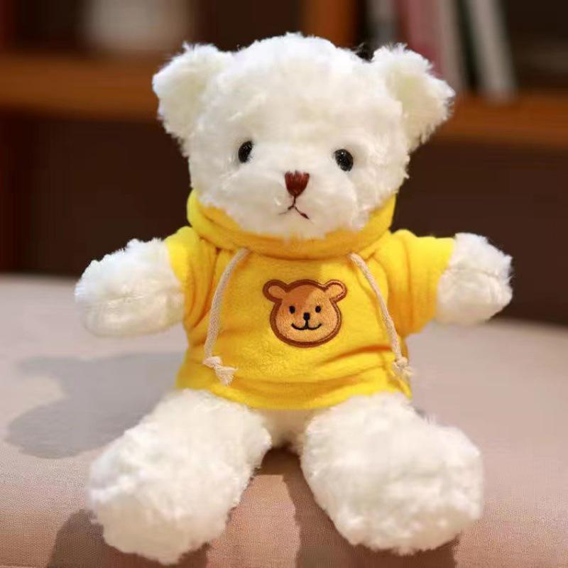 Cute Plush Panda Teddy Bear Doll In Clothes - Small Children's Gift Toy