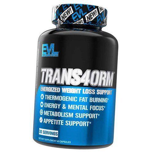 

Комплексный Жиросжигатель в капсулах, Trans4orm, Evlution Nutrition 60капс (02385002) 60caps