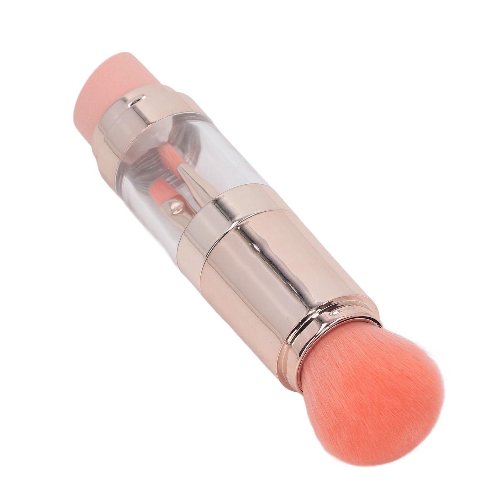 

5 in 1 Makeup Brush Rose Gold Multifunctional Foundation Sponge Loose Powder Eyebrow Eyeshadow Lip