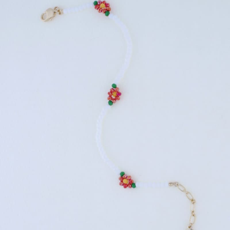 Rita Monica Camelia Bead Bracelet