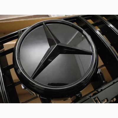 C200 E200 For Mercedes Benz Grill Badge 3D Convex Star Front Embelm for Mercedes Benz AMG W204 W205 W213 W177 W176 W218 W253 GL