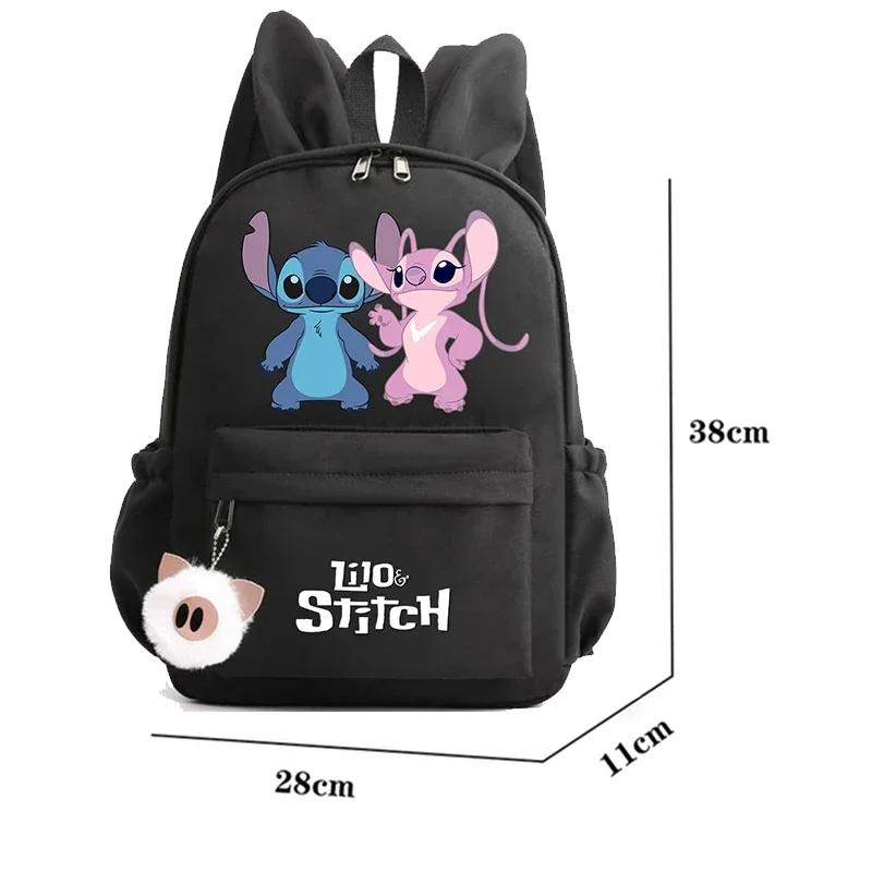 KPop Dämonenjäger Rucksack für Mädchen Jungen Kinder Rucksack Freizeit Schultaschen Reise Hasenohren Rucksäcke Mochila Geschenktüten