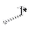 Sturdy Brass Materials Wall Mounted Cold Water Faucet Accessory for Kitchen and Bathroom Use with Extended Designs