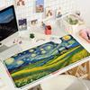 mouse pad Larger mousepad Flower scenery starry sky Gaming Keyboard Computer Desk Mat Accessories Game Mause Ped Office Carpet