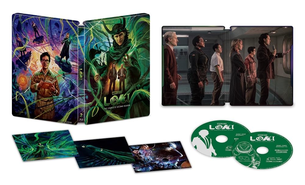 

Loki Season 2 4K UHD Edition Steelbook Collector s (Limited Edition) [Blu-ray]