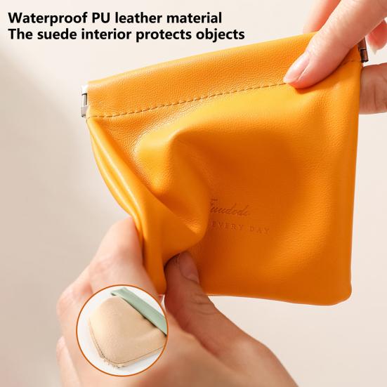 Waterproof Cable Storage Bag Large Capacity All Match Automatic Closing Lipstick Pouch Outdoor Supplies