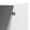 Washing Machine Cabinet White 28 X 28.1 X 36 In (71 X 71.5 X 91.5 Cm)