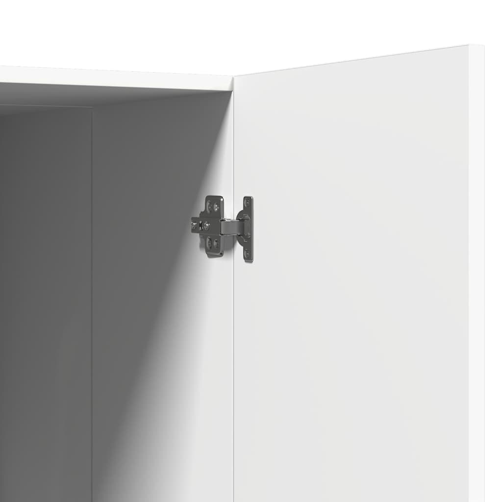 Washing Machine Cabinet White 28 X 28.1 X 36 In (71 X 71.5 X 91.5 Cm)