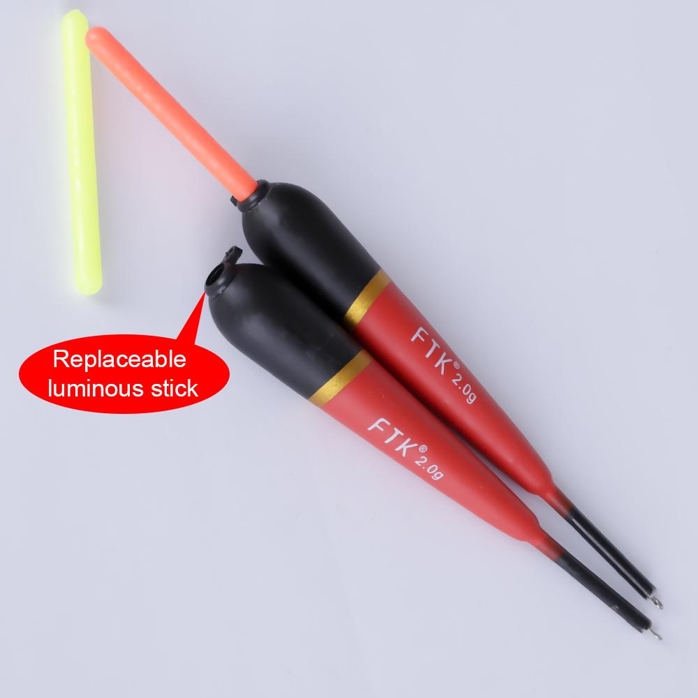 FTK 5 Stuks Visdobber 15,5cm-17cm 2g-5g Barguzinsky Spar Dobber Verticale Boei Voor Karper Vissen Accessoires Tackle