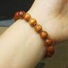 Cypress Wood Lantern Beads Bracelet Men Women Prayer Beads