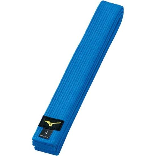 MIZUNO judo belt, twill fabric, hollow back, blue, size 6, 22JV9A18 синий