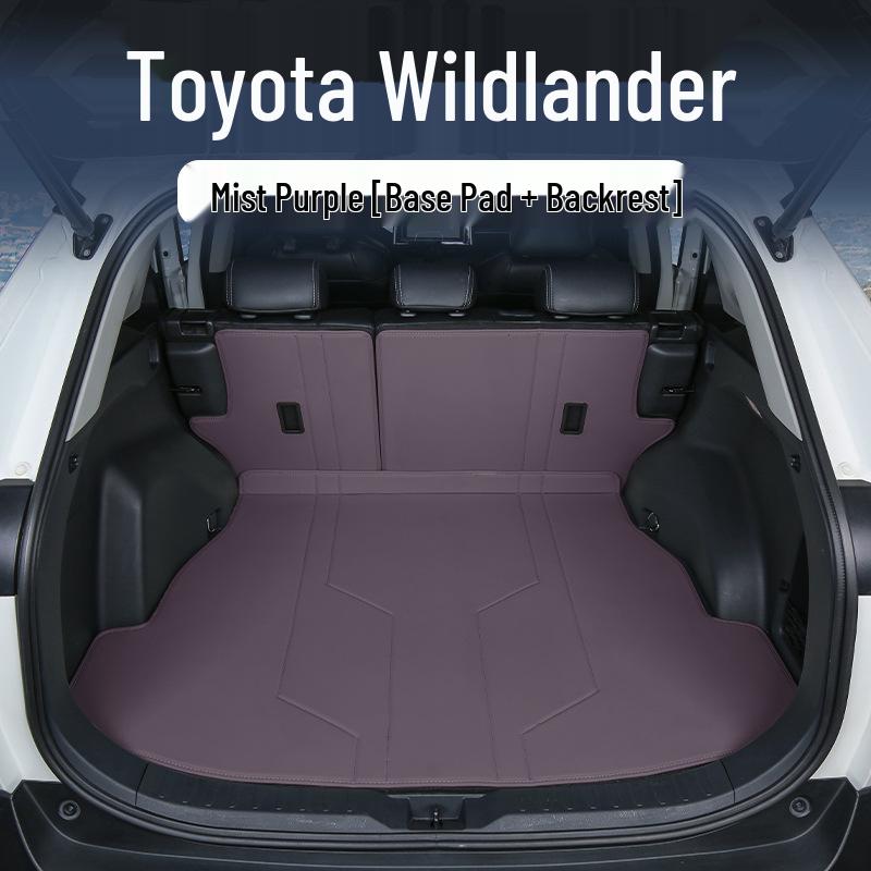 Full Coverage Trunk Mat Set for Toyota RAV4: Complete Interior Decoration for Tail Box