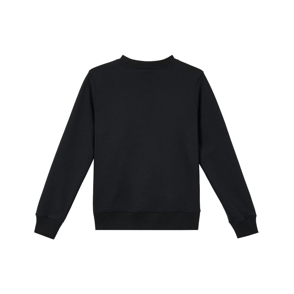 Nike Sportswear Phoenix Fleece Lined Crew Neck Athleisure Sweatshirt Women's Black/Sail White DQ5752-010