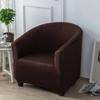 Stretch Printed Club Chair Slipcover Washable Armchair Protector Tub Sofa Cover For Living Room Furniture