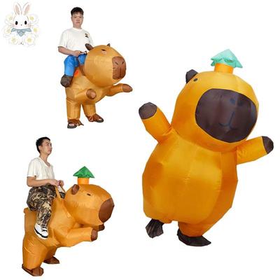 Accesorios inflables para disfraces de rábano Kapi Bala, divertidos, para festivales de dibujos animados.