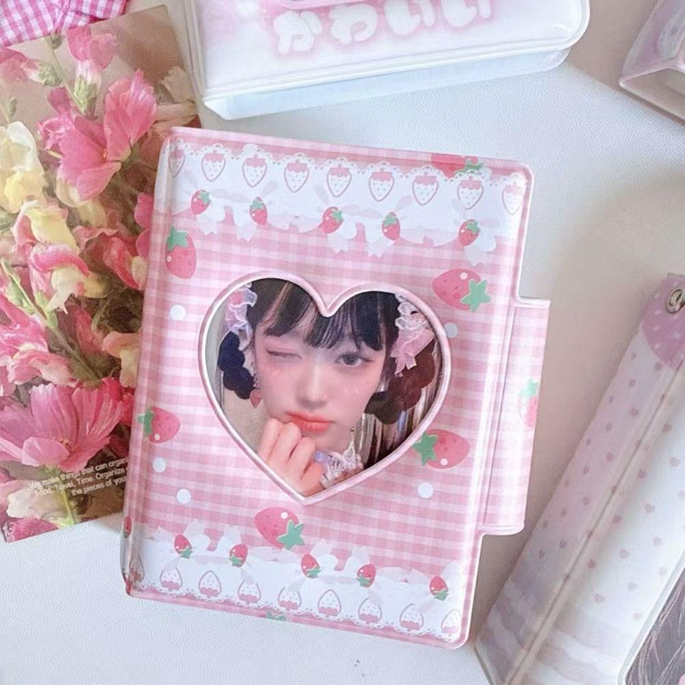 32 Pockets Photocard Binder Album PP Kpop Photo Card Book Holder High Quality Mini Photo Album