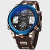 DUANTAI Military Watch: Dual Movement, Dual Display, Luminous, Multi-Function, Waterproof Sports Watch.