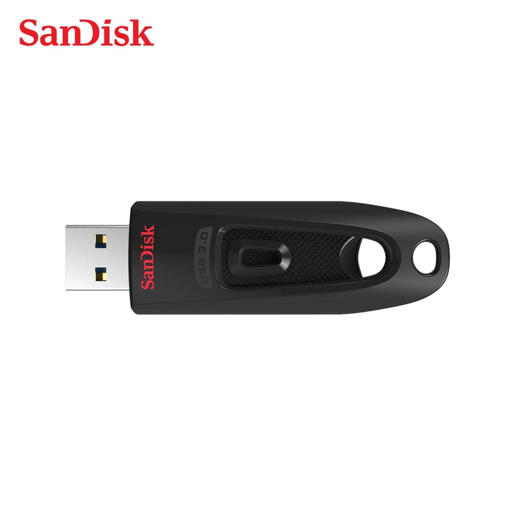 SanDisk 128GB Ultra USB 3.0 Flash Drive 16GB 32GB 64GB 256GB 512GB Original Memory Stick U Disk Pendrive CZ48 Max 130Mb/s for Computer