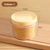 High-temperature Resistant Round Covered Refrigerator Fresh-keeping Box, Small Fruit Storage Box, Microwave Oven Heating Bento Box, Sealed Jar
