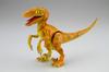 Fujimi Model Free Research Series Kyoryu Edition Velociraptor Orange Color Coded Plastic Model Free Research No.3 EX-1 (Dino Specification) Non-Scale