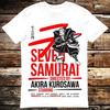 Seven Samurai Akira Kurosawa Japanese Sci Fi Horror Gamer Cult T Shirt 6357 Unisex T-Shirt