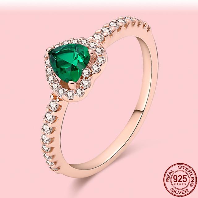  Sterling Silve Rings Popular Flower Lucky Rings Jewelry For Women Making Dorpshipping Rings TrendFlower Jewelry