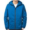 Men S Casual Hooded Jacket Long Sleeve Solid Color Multi Pocket