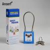 Anseri Steel Cable Lockout Safety Padlock