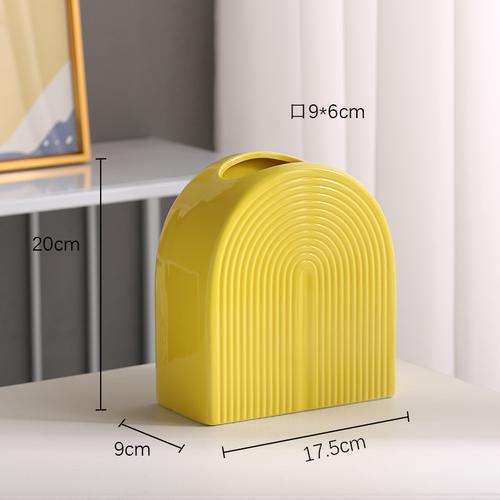 

Modern Decorative Ceramic Vase, Living Room Tabletop, Dining Table, Home Decorations, Flower Vase, Home Decor