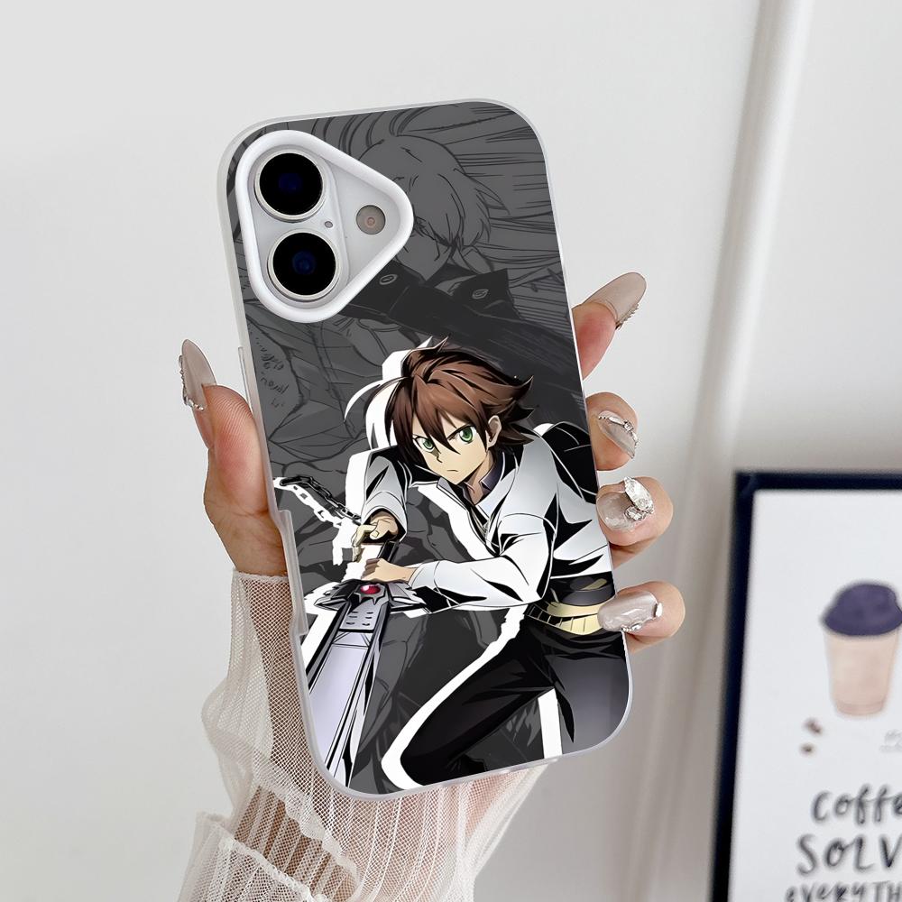 Akame Tatsumi Jelly Double layer White Mobile Phone Case for iPhone 17 16 15 14 13 12 11 Air Pro Max Plus Protective