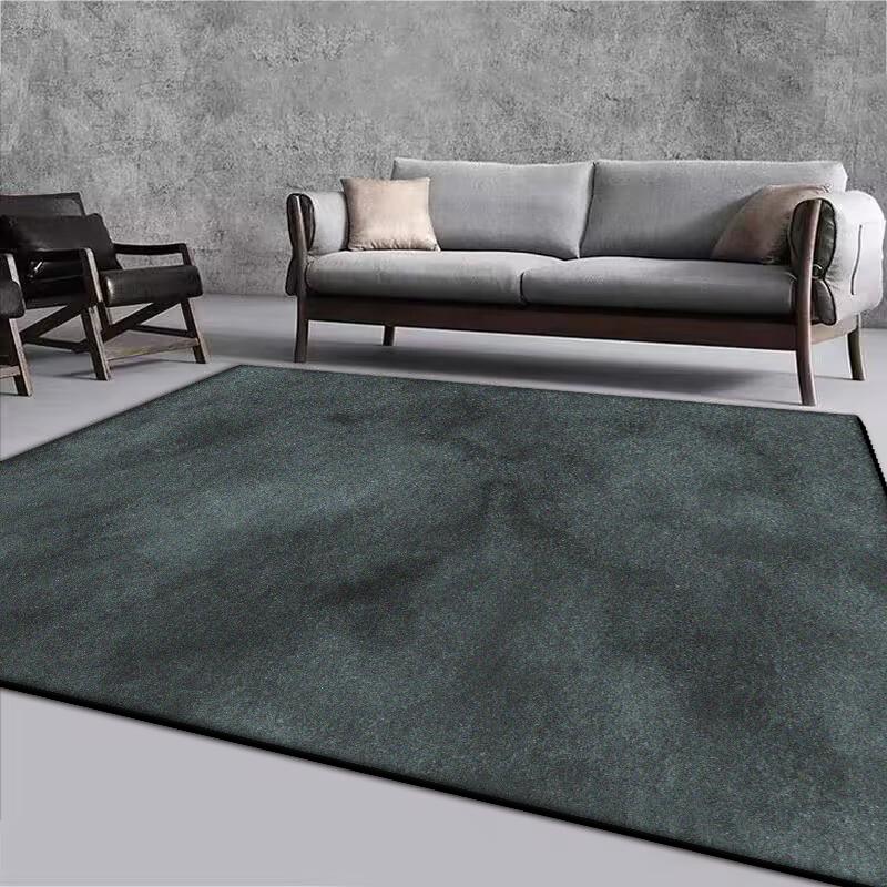 Modern Gray Living Room Decoration Carpet Large Area Soft Lounge Rug Nordic Simple Rugs for Bedroom Washable Anti-slip Floor Mat