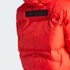Adidas X Stella McCartney Truenature Short Padded Winter Jacket With Hood And Logo Patch Women Jacket Red IL9614