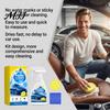 Sanfter Oberflächenreiniger 355ML Auto-Innenraumreiniger Schaum, mit Schwamm & Mikrofasertuch, Tiefenreinigung Mehrzweck-Schaum Auto-Detailing Spray, Zitrone