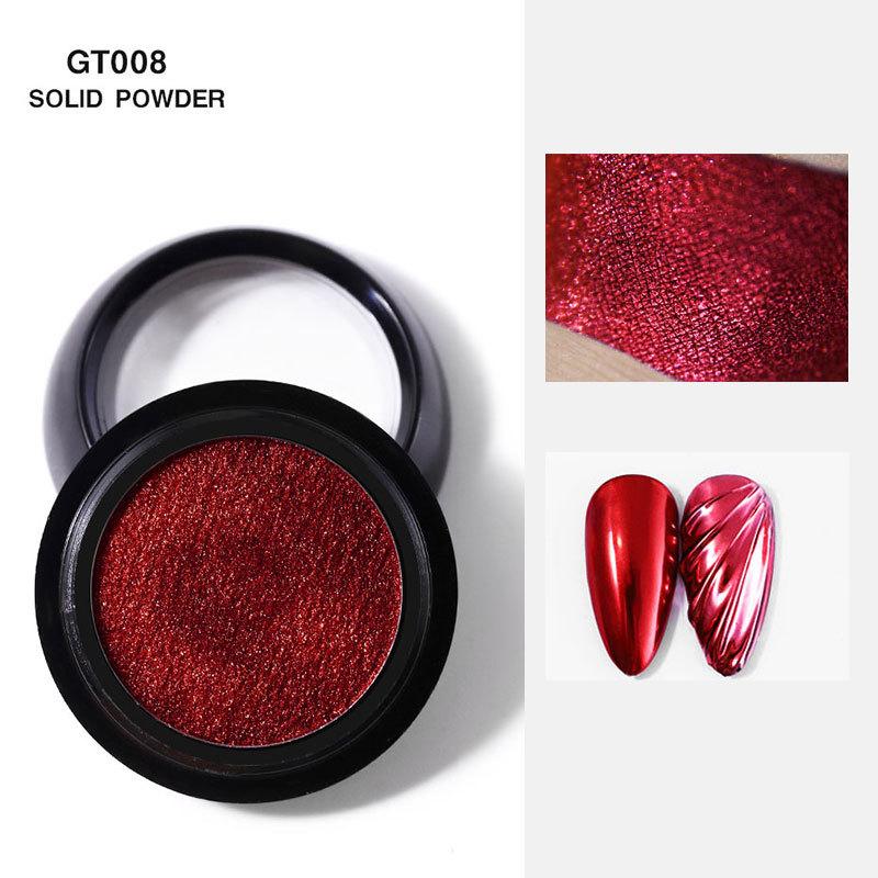 Nail Art Bubble Powder Decoration Glitter 3D Mirror Effect Pigment 0.5g Shimmer Nail Polish for Nails Beauty Tools