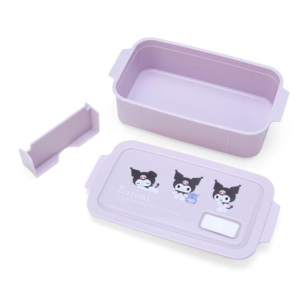 Sanrio Kuromi Lunch Box 5x18x9.5cm Character Design Lunch Accessories