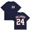 2026 Hot Movie Heated Rivalry Hollander 24 Graphic T Shirt Mens Womens Luxury Fashion Cotton Oversized Tshirt Street Wear Y2K