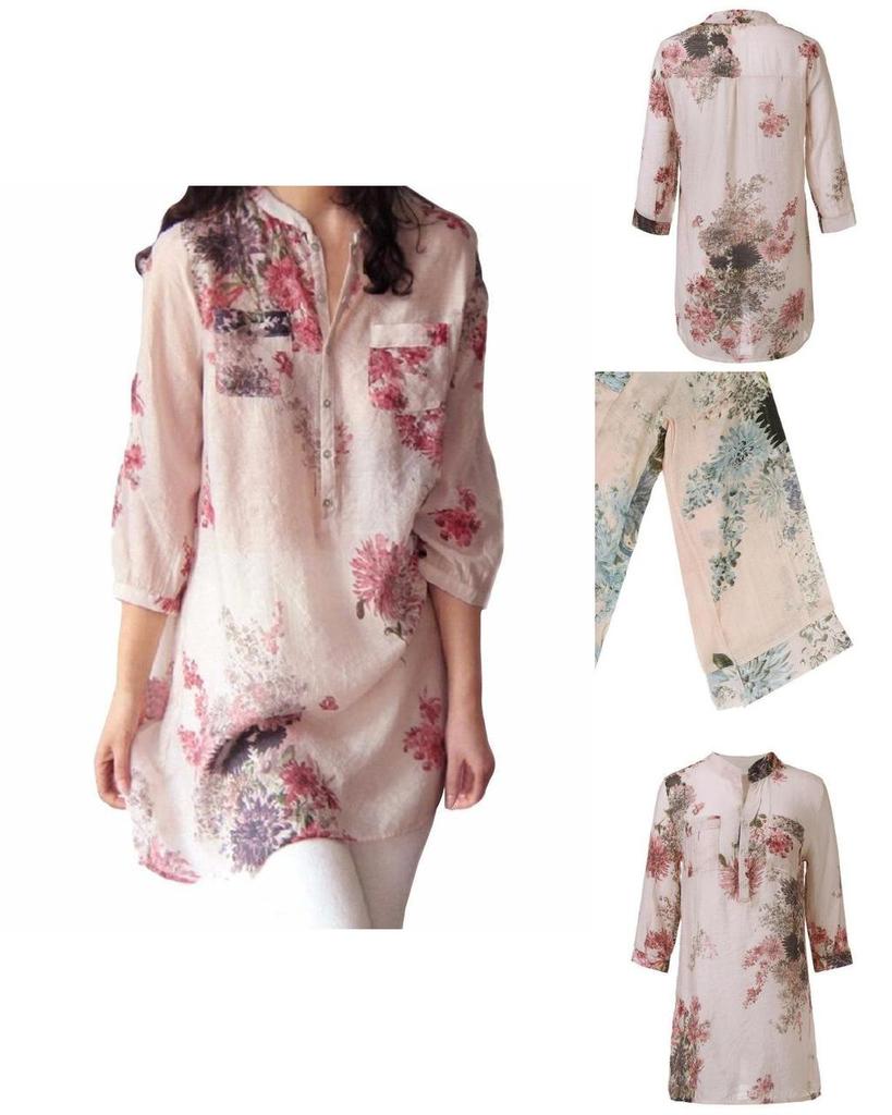 Vintage Dames Casual Losse Jurk Met Bloemenprint Met Tijdloze Charme Voor Alle Gelegenheden